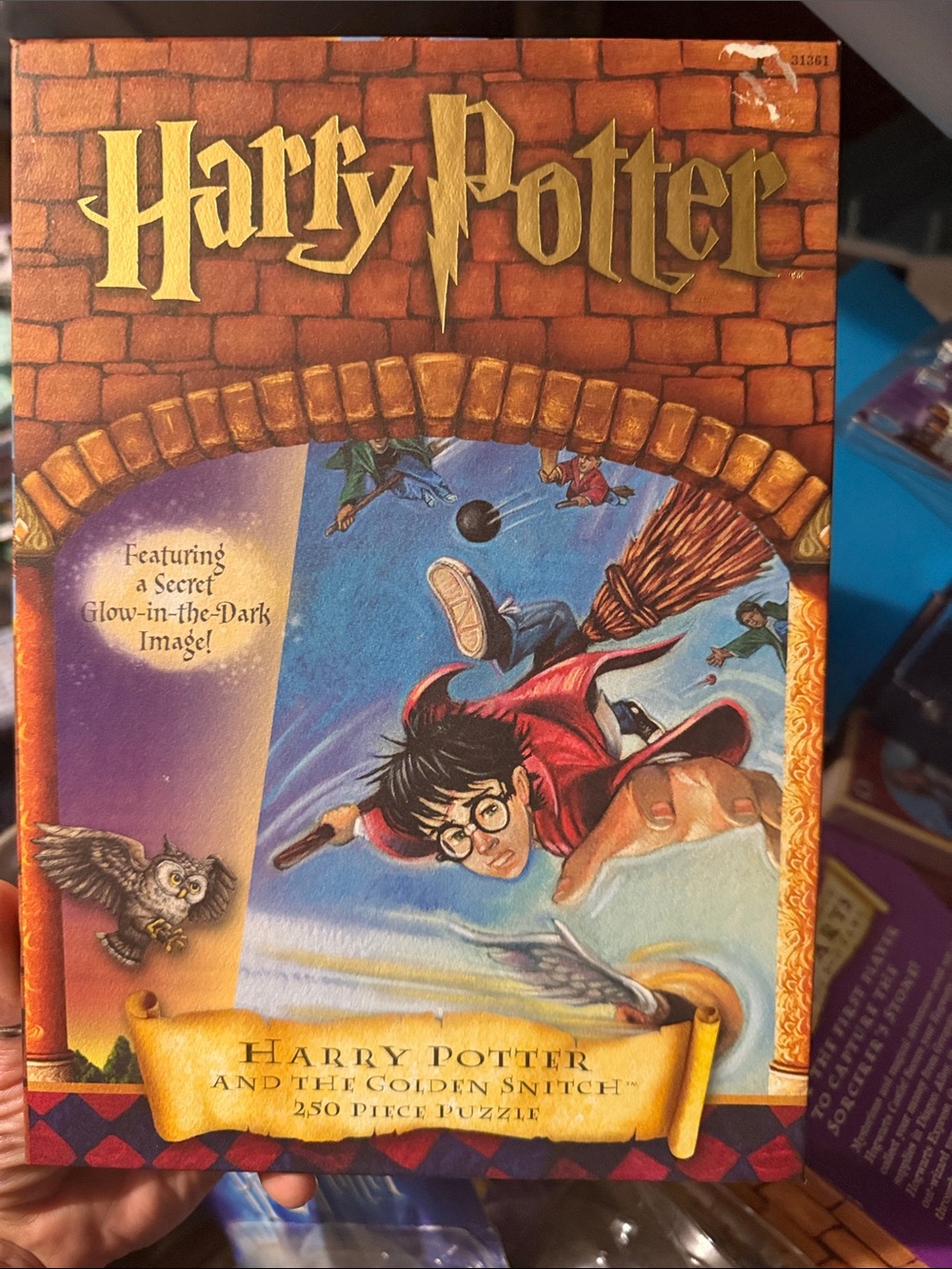 Warner Bros. Harry Potter Puzzle - Red, Gold, Blue